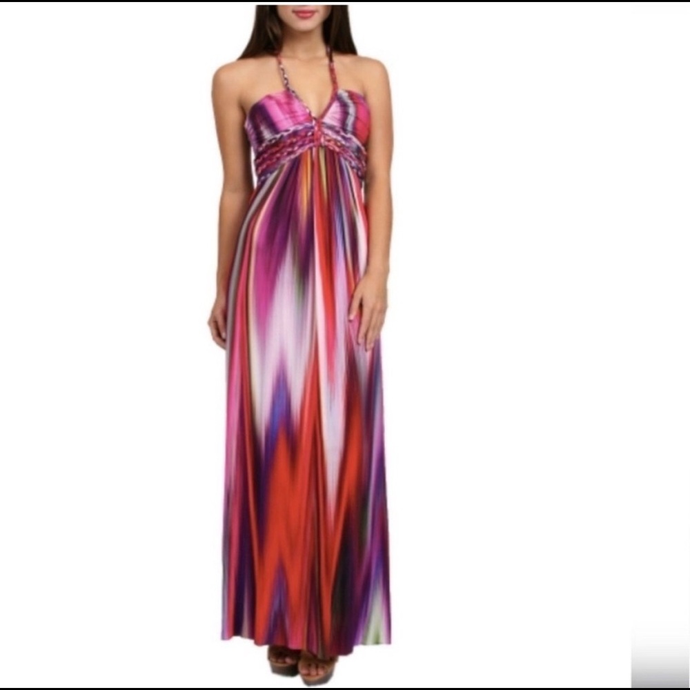Cynthia Rowley Multicolored Maxi Dress